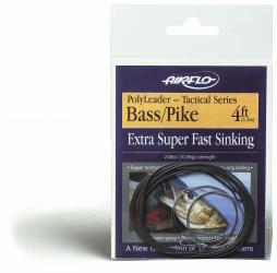 Airflo Polyleader Bass - no wire 4' Floating